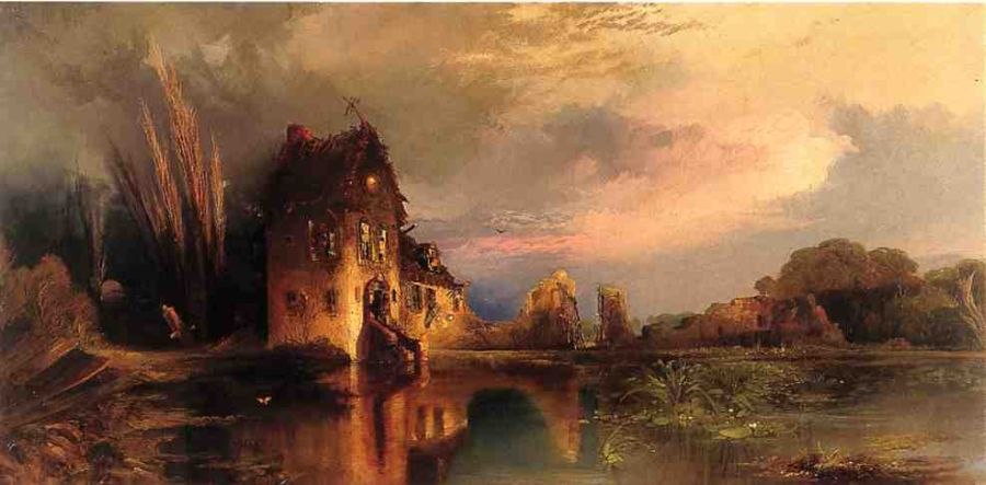 Thomas Moran Haunted House